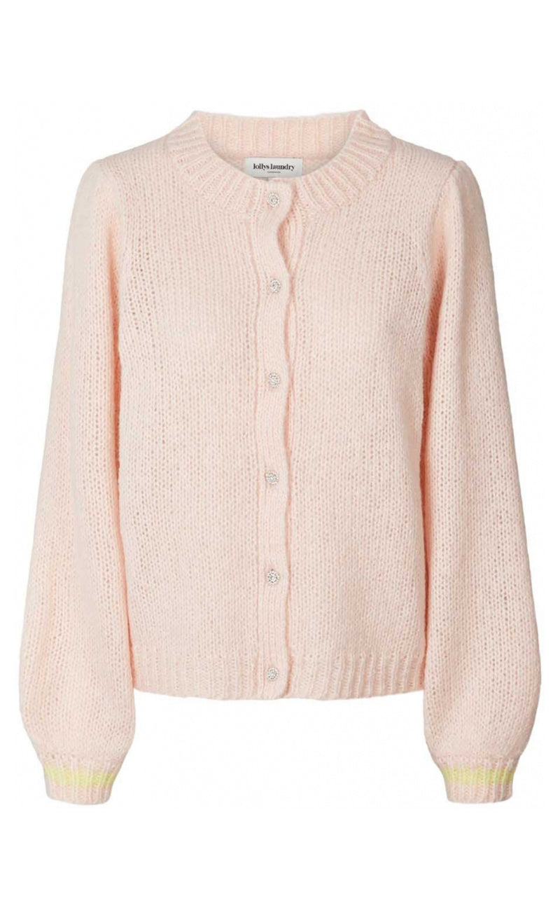 Lollys Laundry Cardigan - Pippa - Light Pink