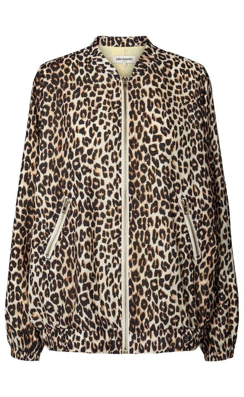 Lollys Laundry Jakke - Sibling - Leopard Print