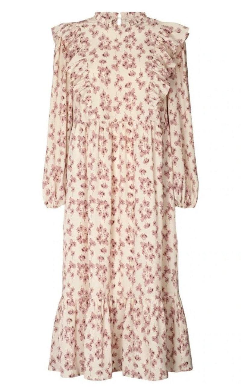 Lollys Laundry Kjole - Cana - Creme