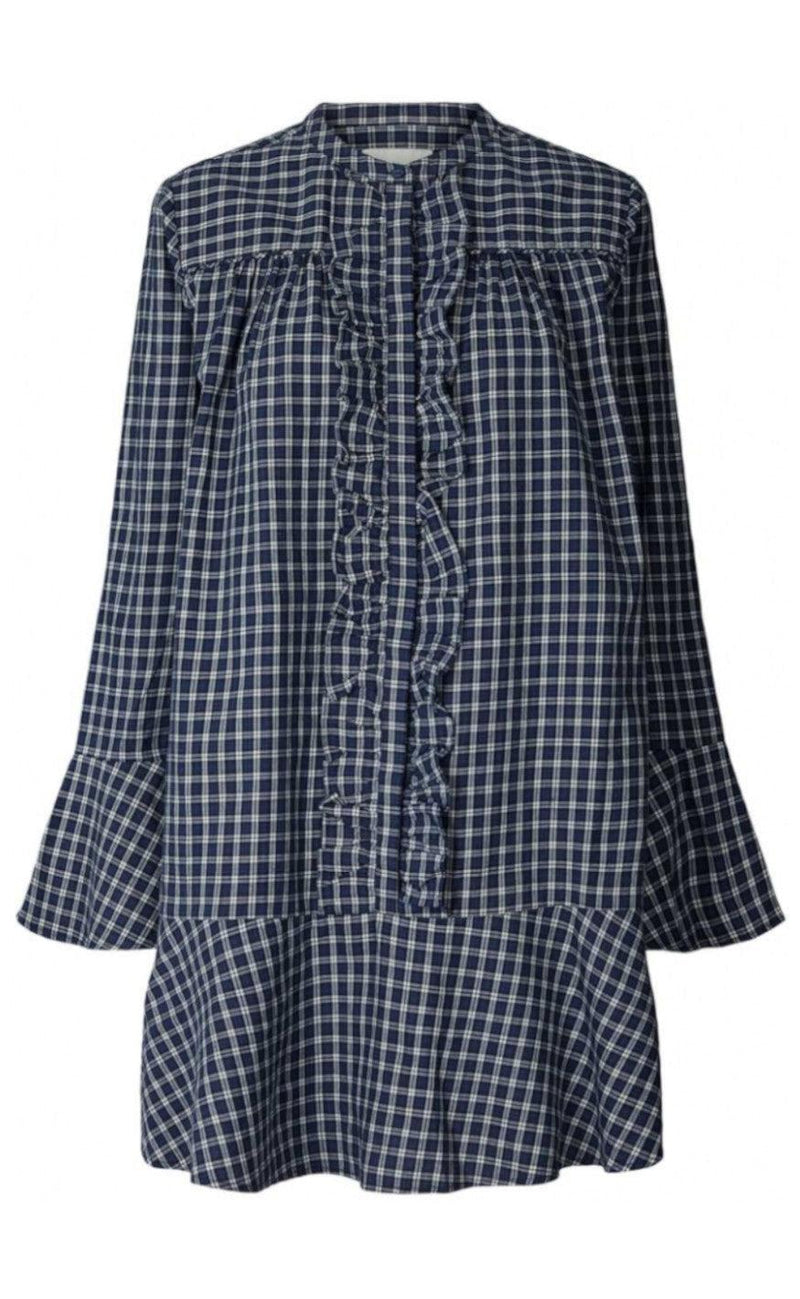 Lollys Laundry Kjole - Haddy - Blue