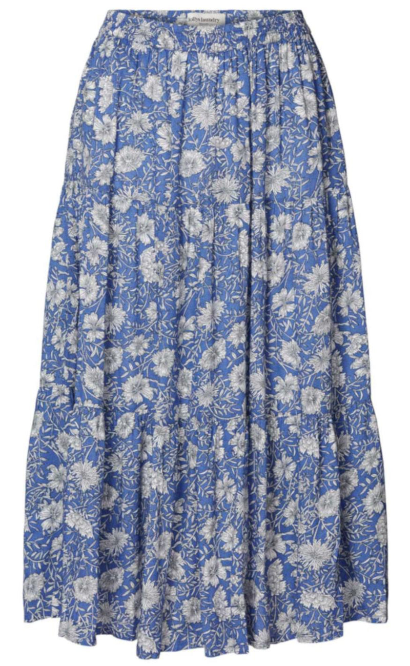 Lollys Laundry Nederdel - Morning - Flower Print