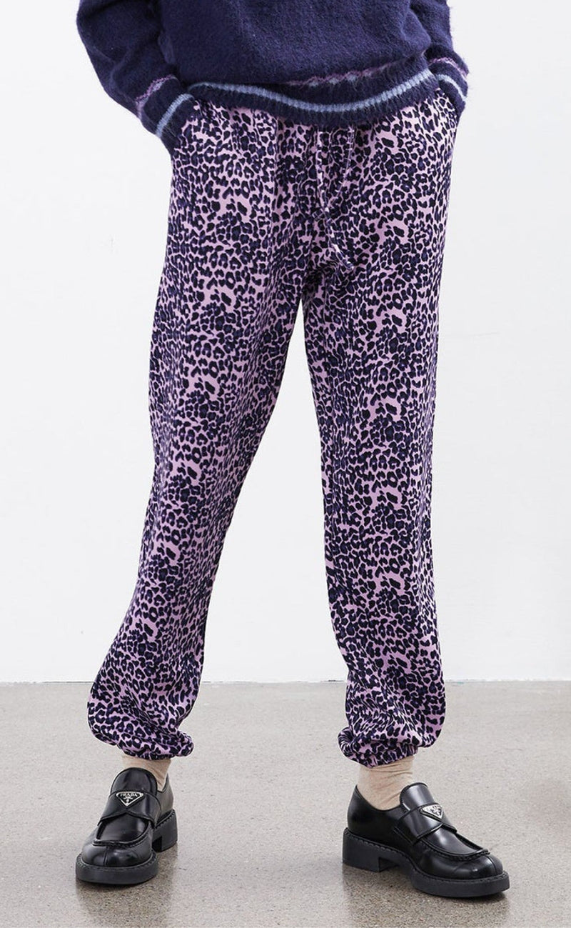 Lollys Laundry Pants - Mona - Leopard Print