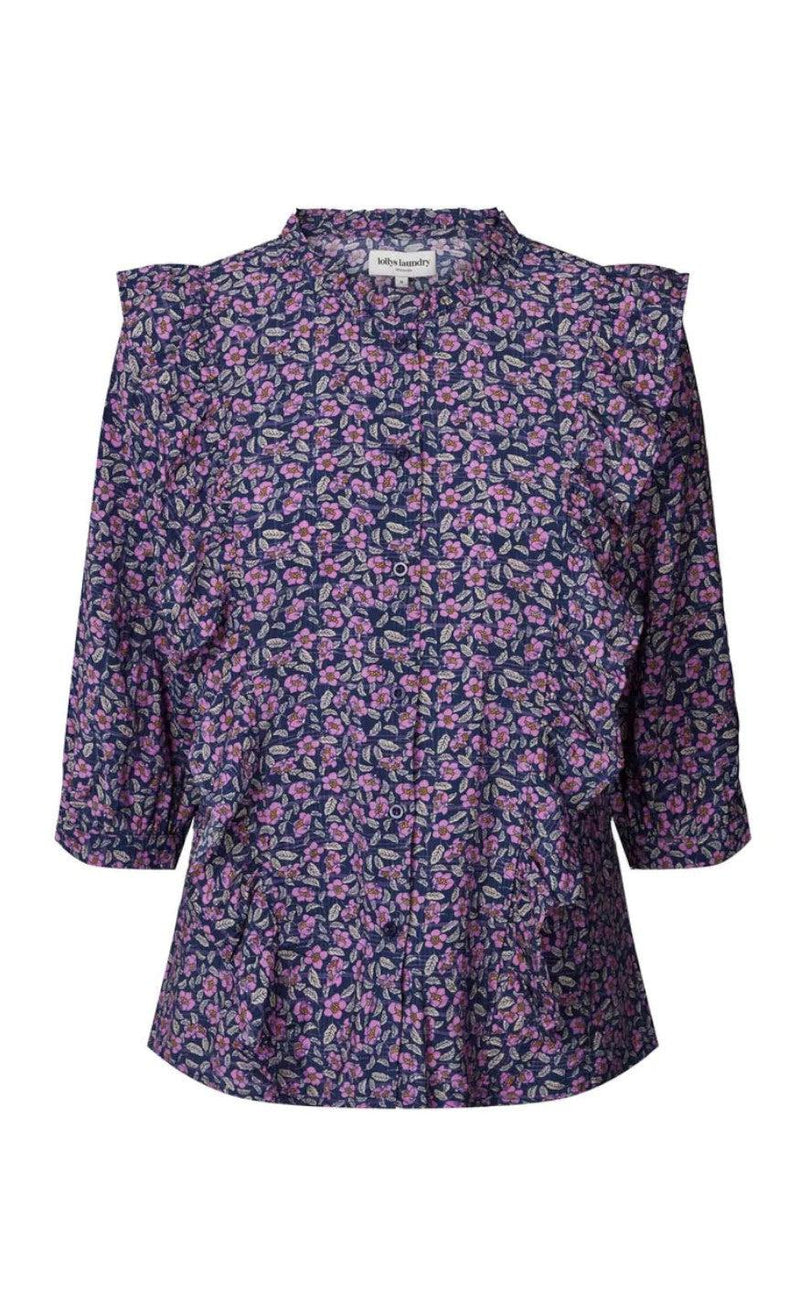Lollys Laundry Skjorte - Hanni - Flower Print