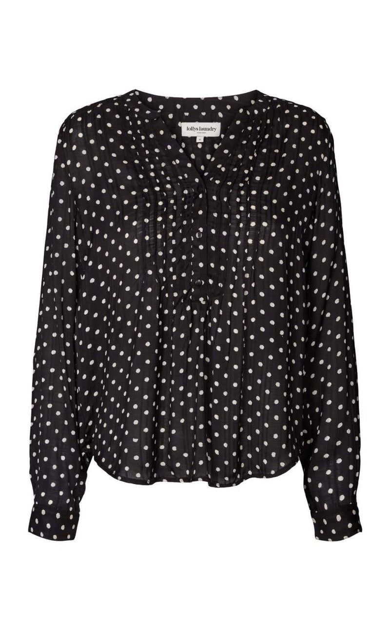 Lollys Laundry Skjorte - Helena - Dot Print
