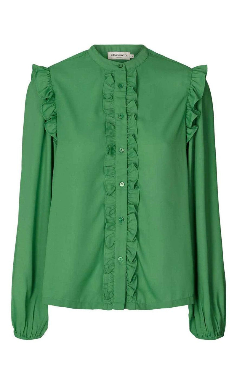 Lollys Laundry Skjorte - Sue - Green