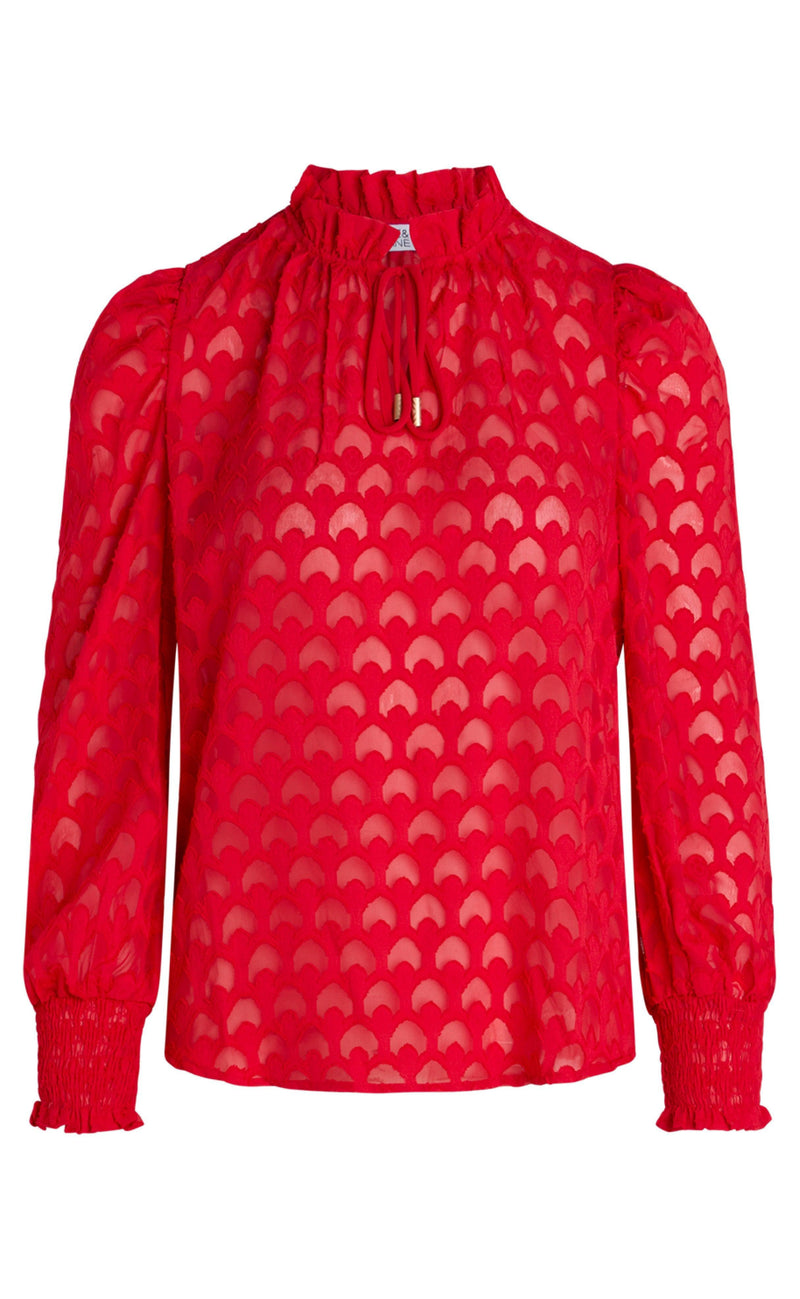 Love & Divine Bluse - Love490 - True Red