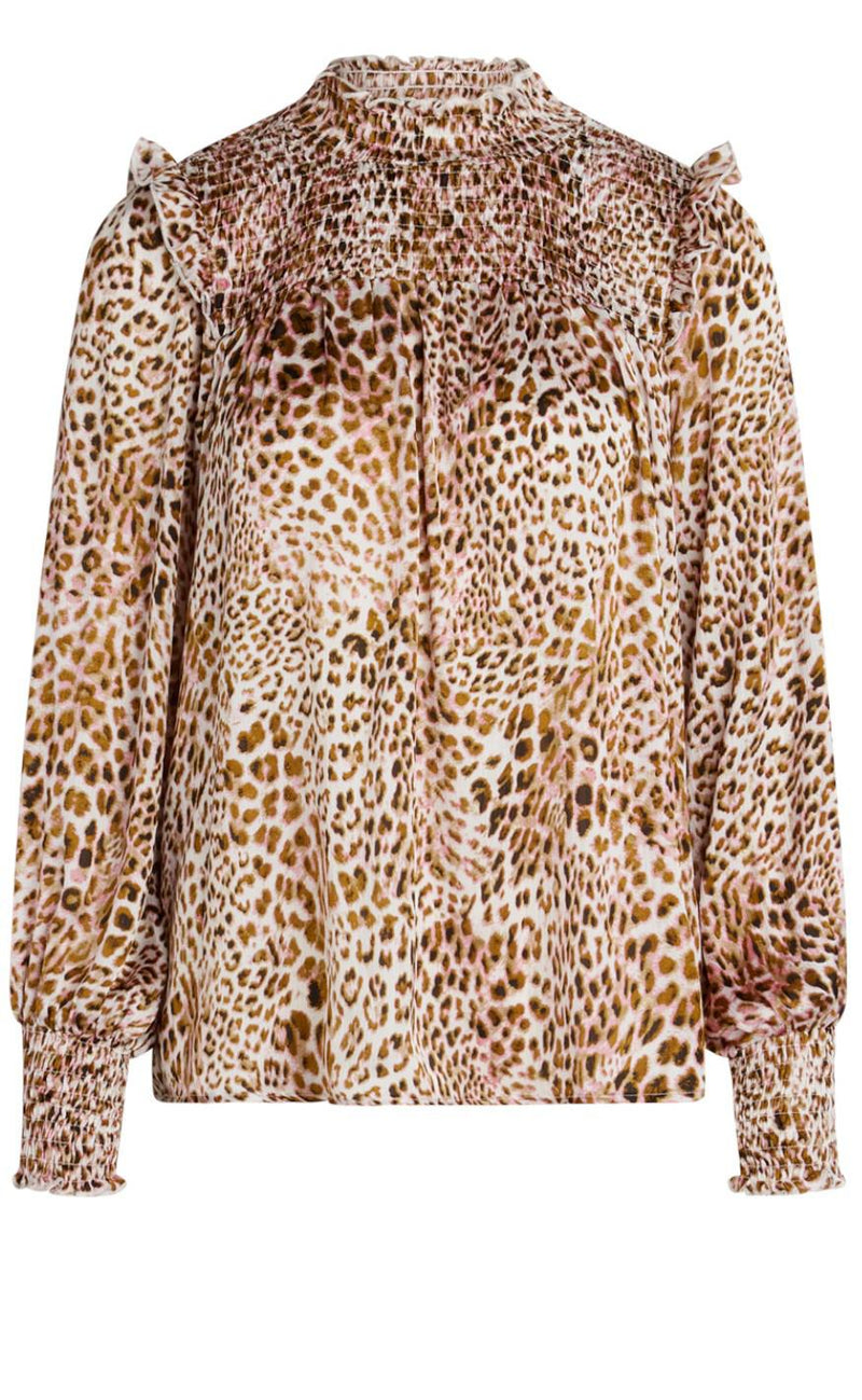 Love & Divine Bluse - Love726-2 - Pink Leo