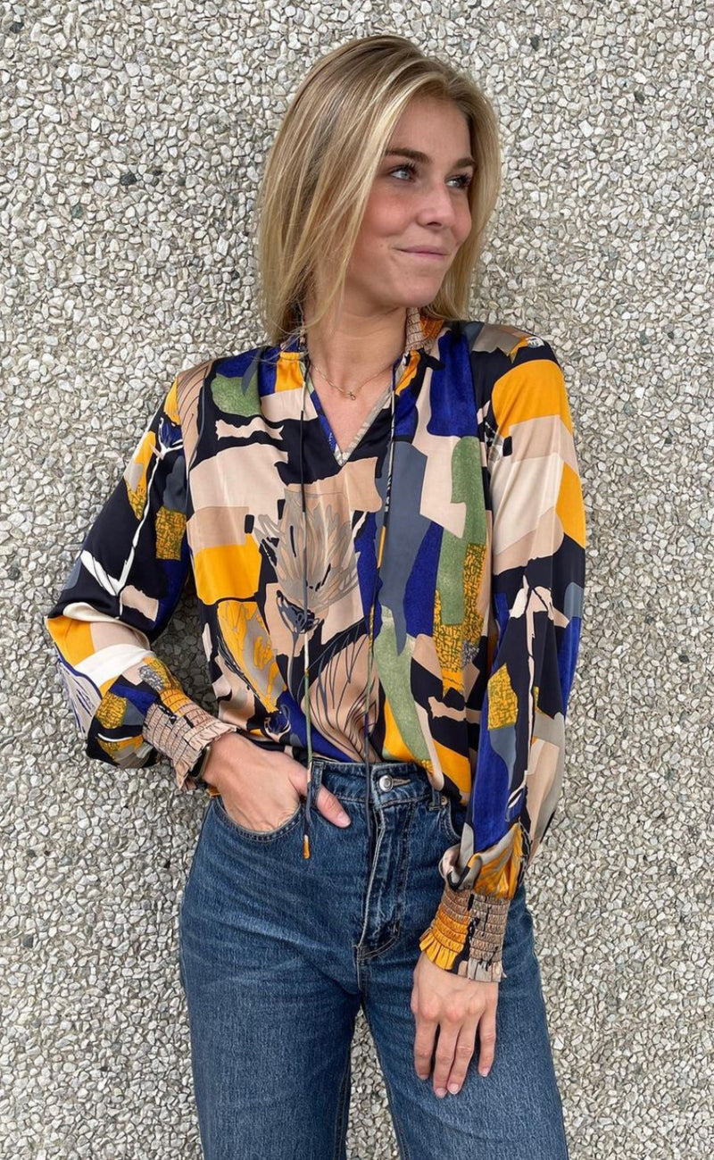 Love & Divine Bluse - Love727 - Multi Colour