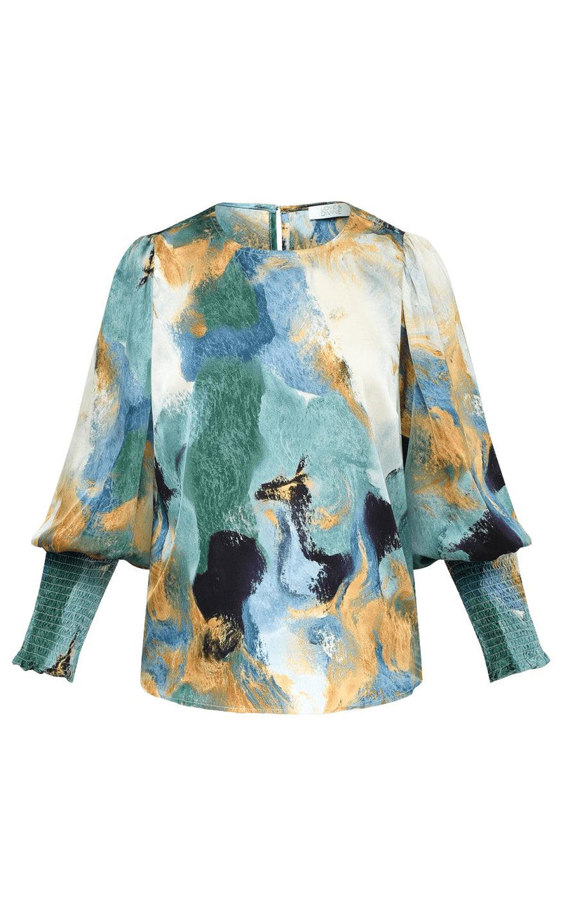 Love & Divine Bluse - Love738-9 - Multi Painting