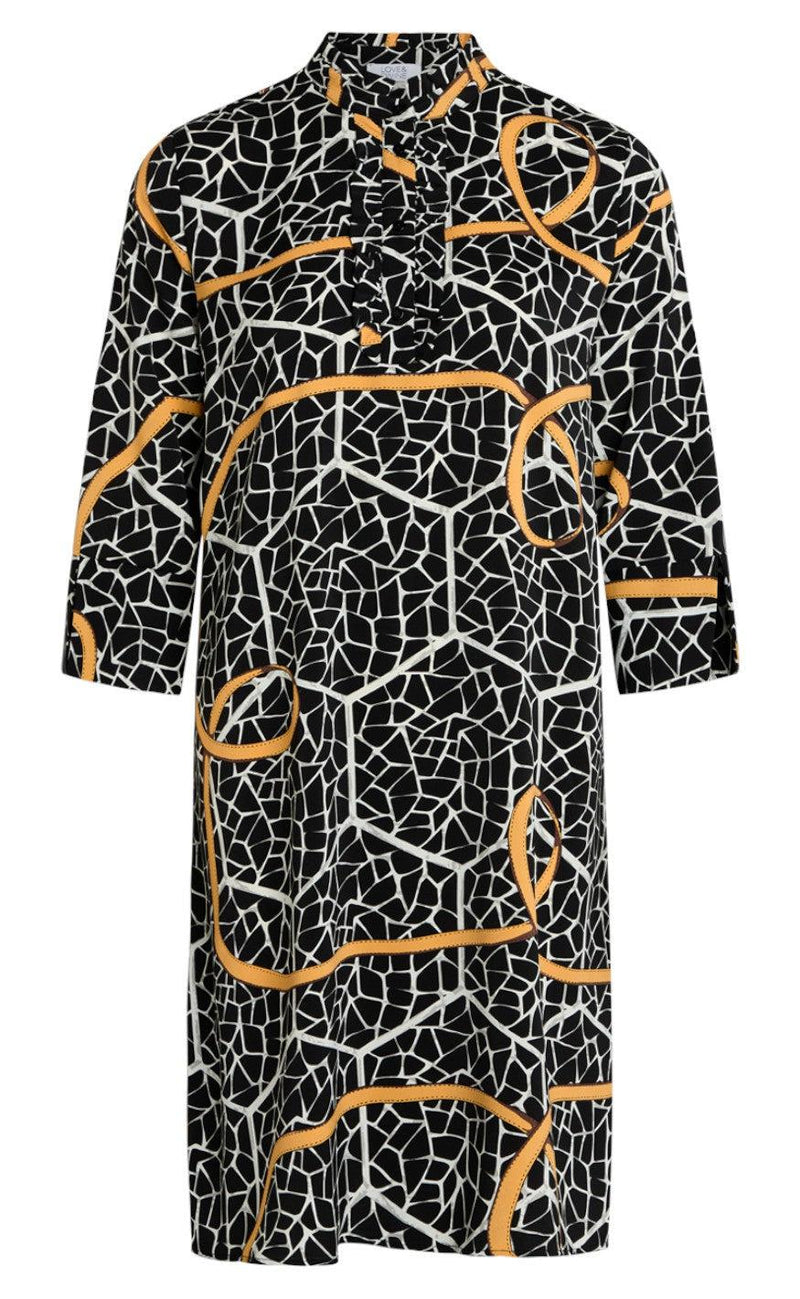 Love & Divine Kjole - Love622-5 - Black Graphic
