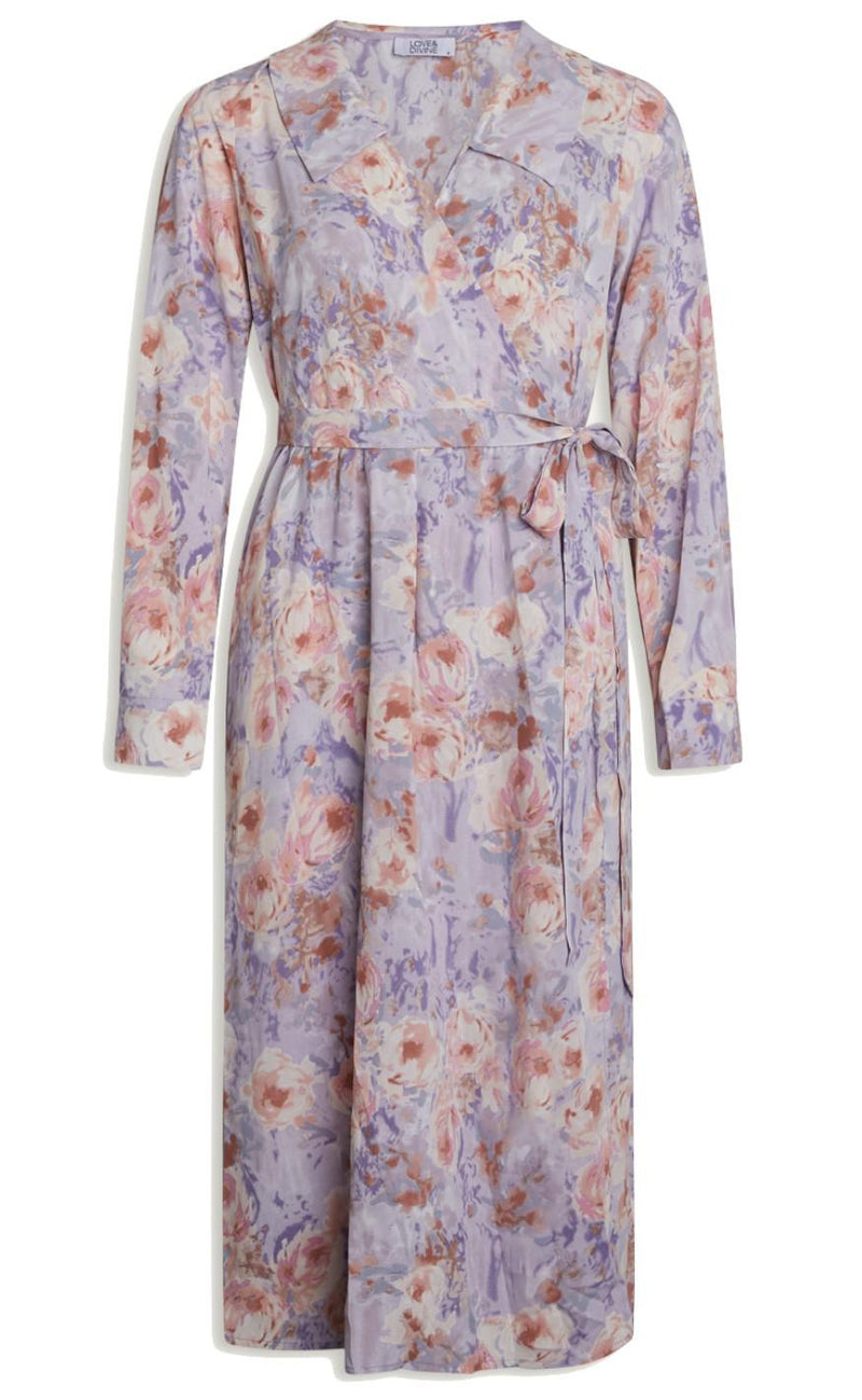 Love & Divine Kjole - Love677 - Pastel Flower