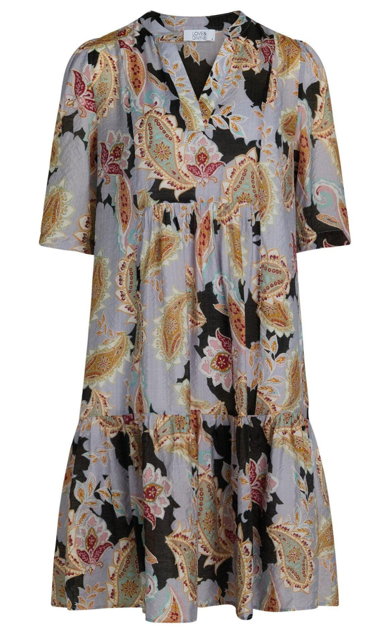Love & Divine Kjole - Love829 - Paisley