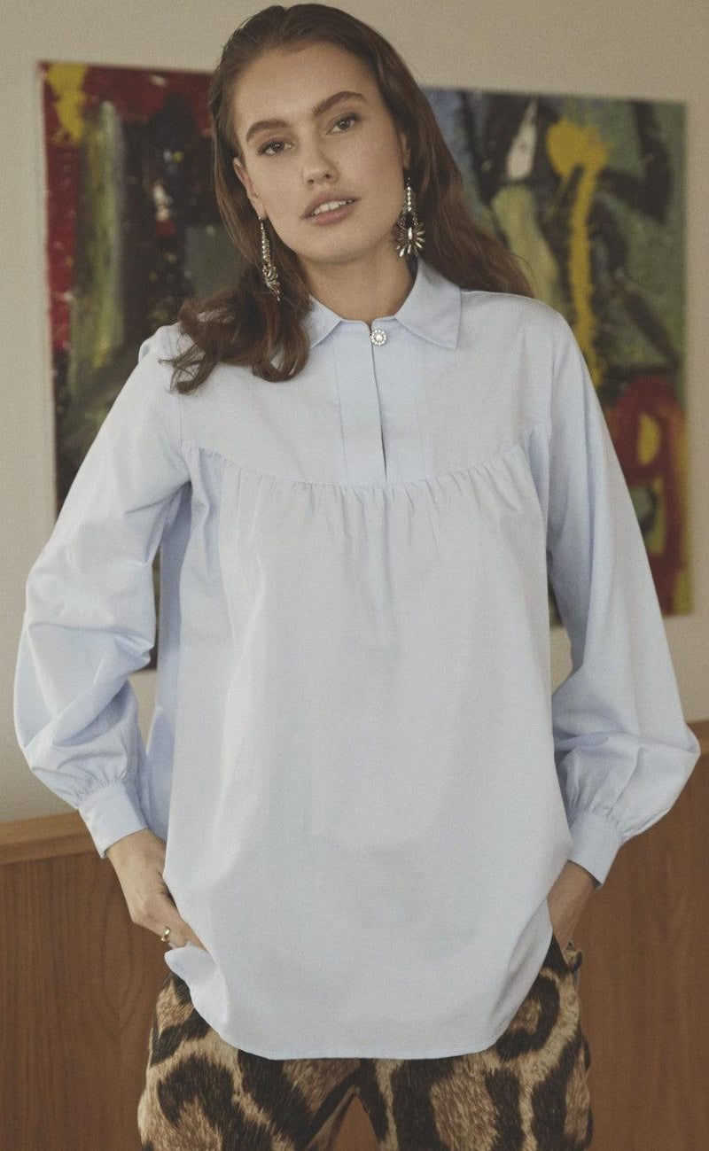 Love & Divine Skjorte - Love596 - L. Blue