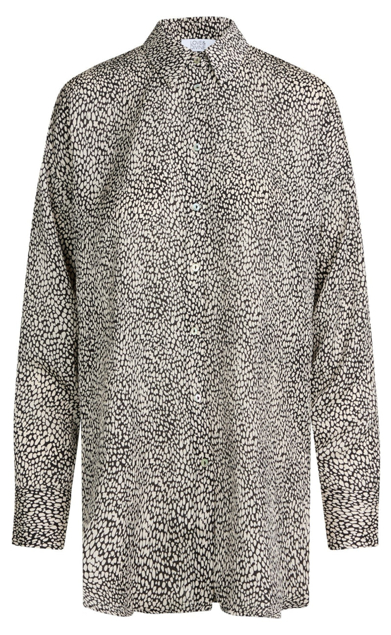 Love & Divine Skjorte - Love765-4 - Black/Cream