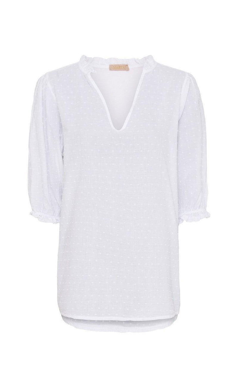 Marta Du Chateau Bluse - 1471 - White