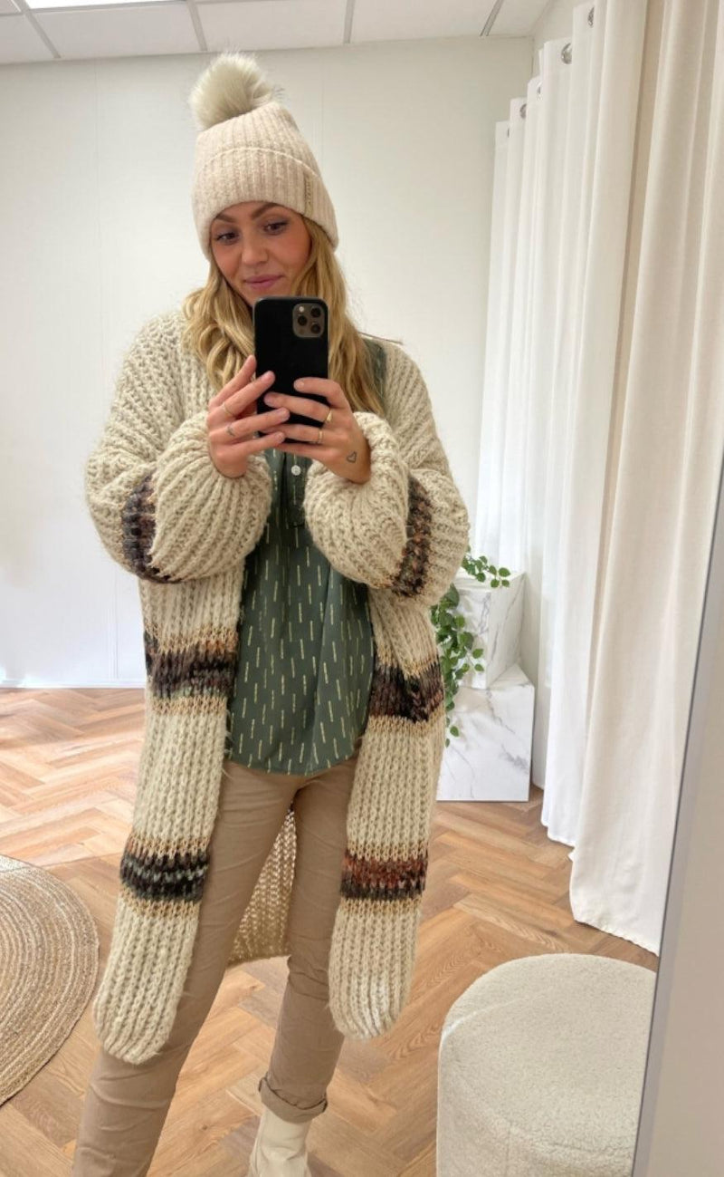 Marta Du Chateau Cardigan - 312 - Beige