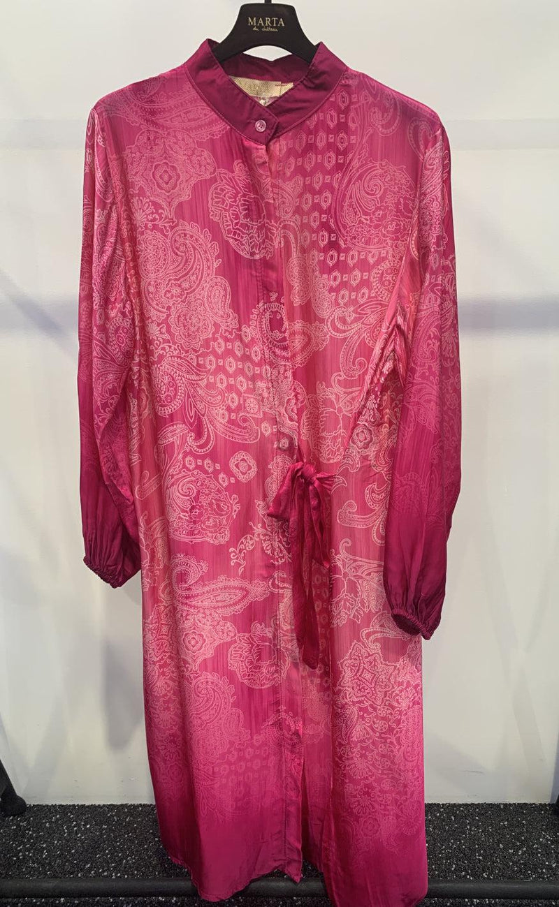 Marta Du Chateau Kjole - 5400 - Fuxia