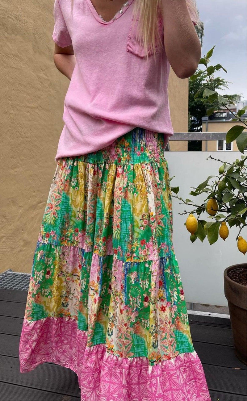 Marta Du Chateau Nederdel - 5201 - Green Fuxia