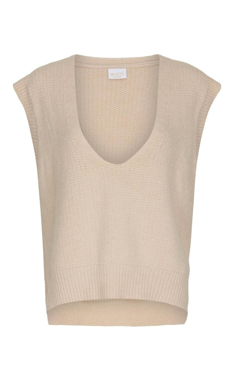 Marta Du Chateau Vest - M983 - Beige