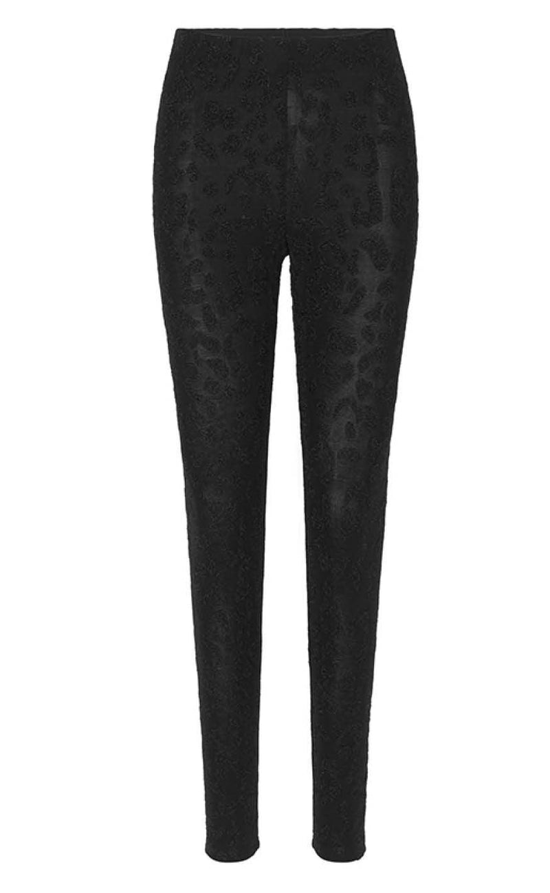 MbyM leggings - Karren - Black Leopard