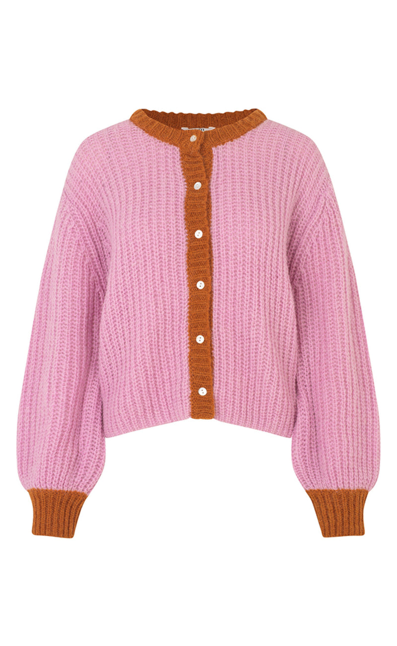 Mbym Cardigan - Rosean Woodson - Pink Pumpkin