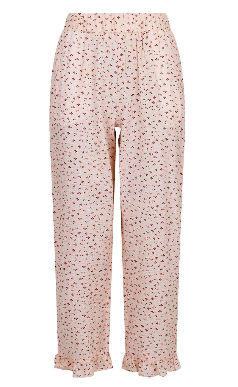 Neo Noir Bukser - Ina Mini Cherry - Light Pink