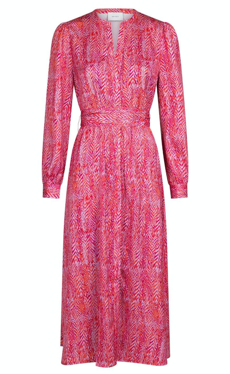 Neo Noir Kjole - Cilian Ditsy Glow - Pink