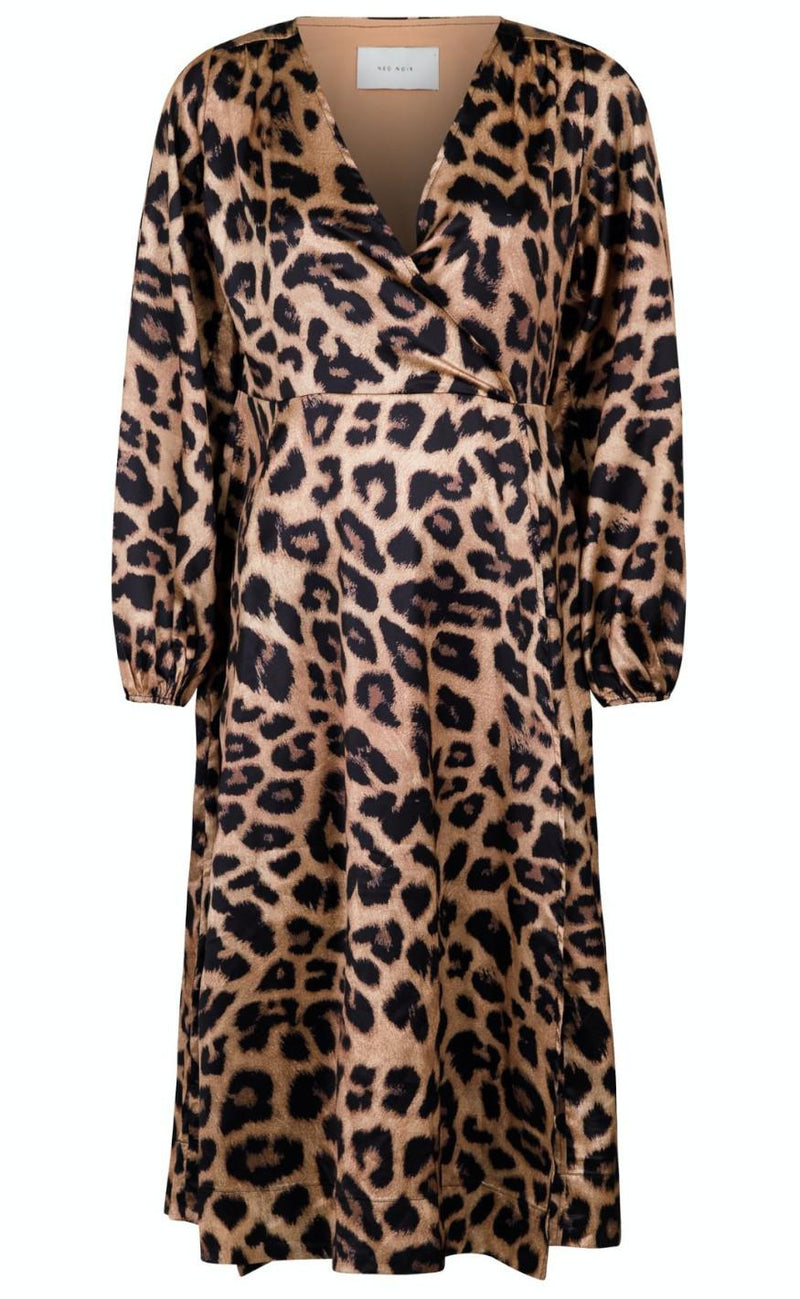 Neo Noir Kjole - Hannah Leo - Leopard