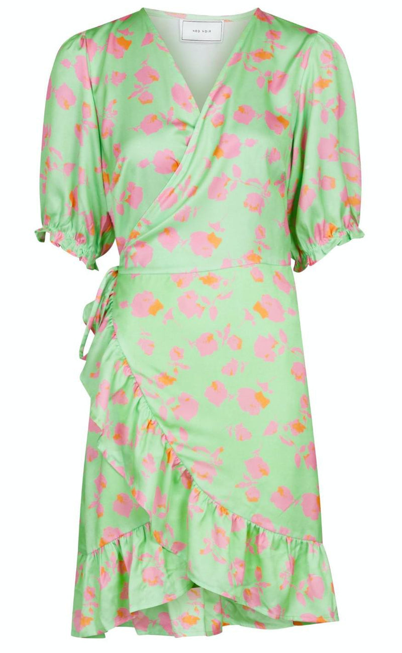 Neo Noir Kjole - Marsa Love Rose - Light Green