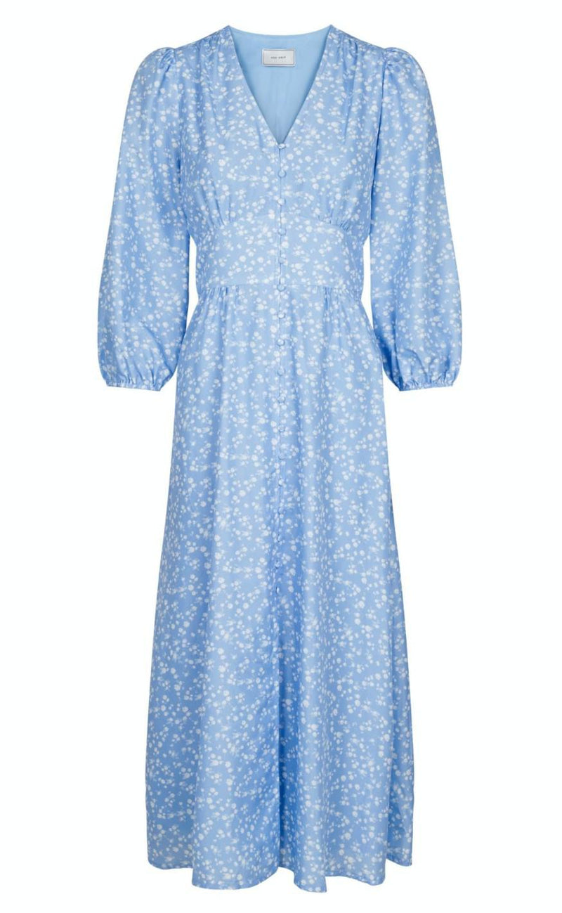 Neo Noir Kjole - Olana - Light Blue