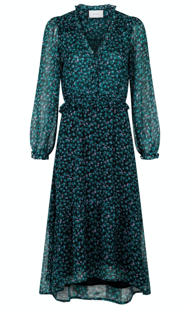 Neo Noir Kjole - Saia - Green