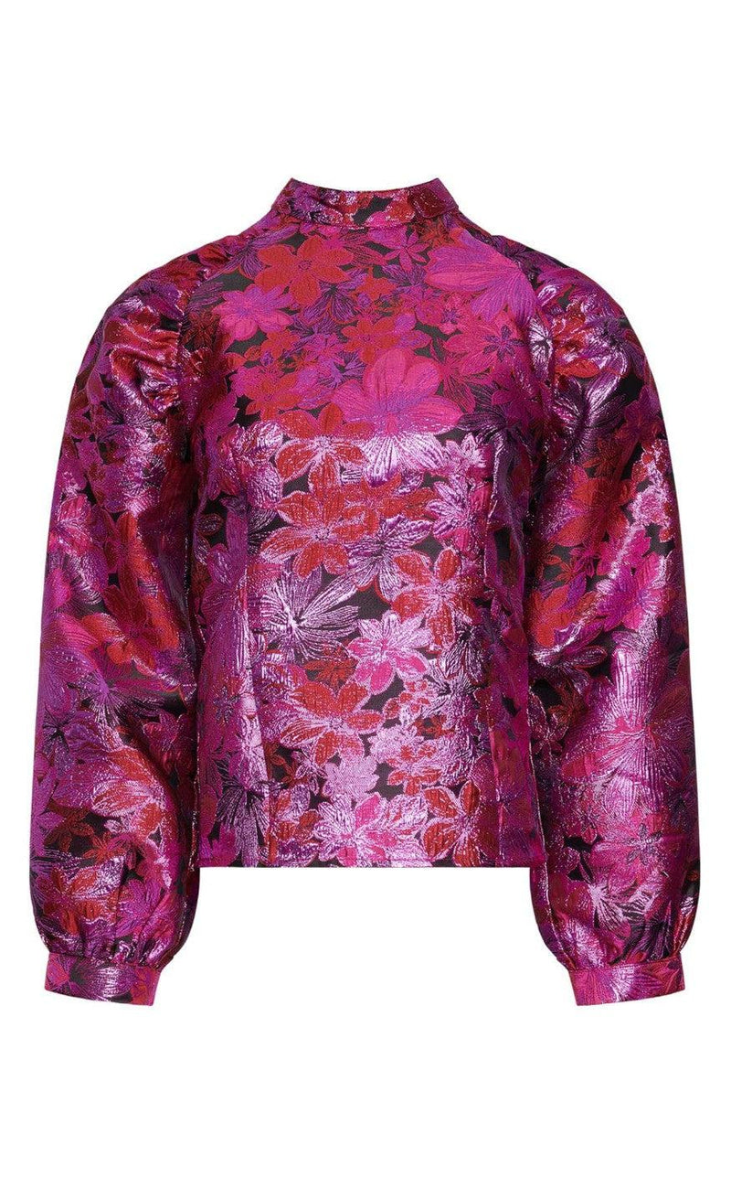 Noella Bluse - Vernis - Pink