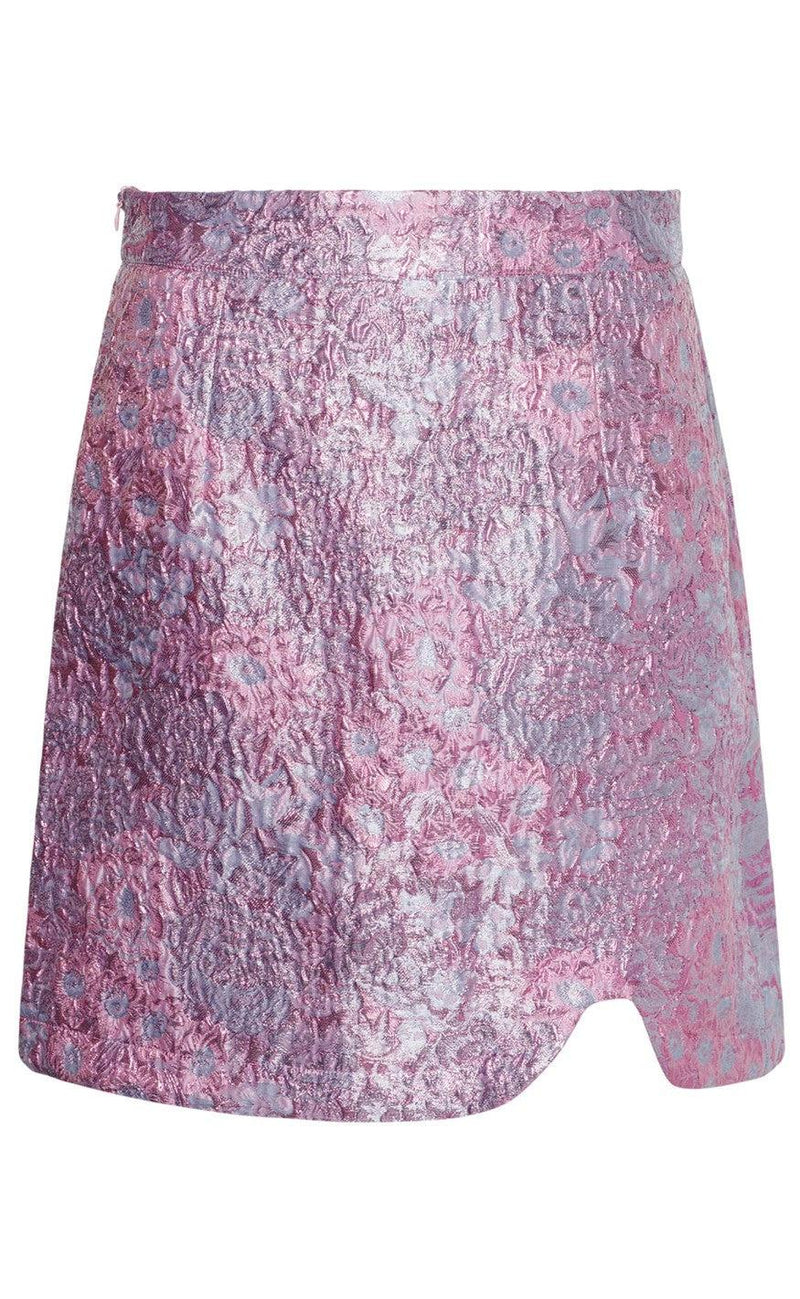 Noella Nederdel - Neva Jacquard - Lilac Jacquard