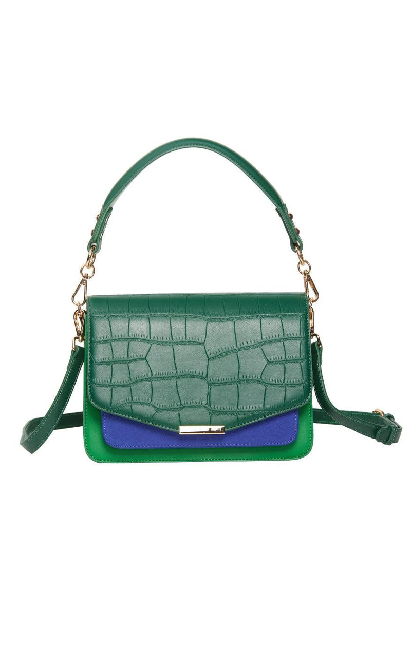 Noella Taske - Blanca Multi Compartment - Dark Green Croco