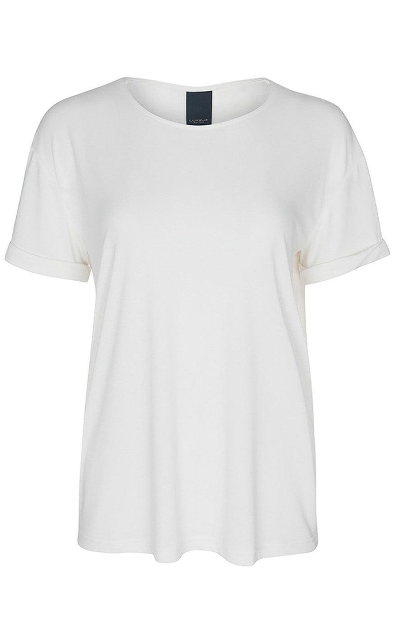 ONE TWO LUXZUZ KARIN T-SHIRT CREAM
