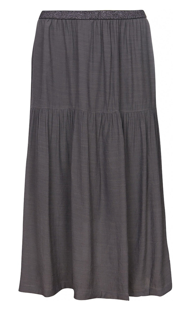 ONE TWO LUXZUZ KARITAS SKIRT ASPHALT