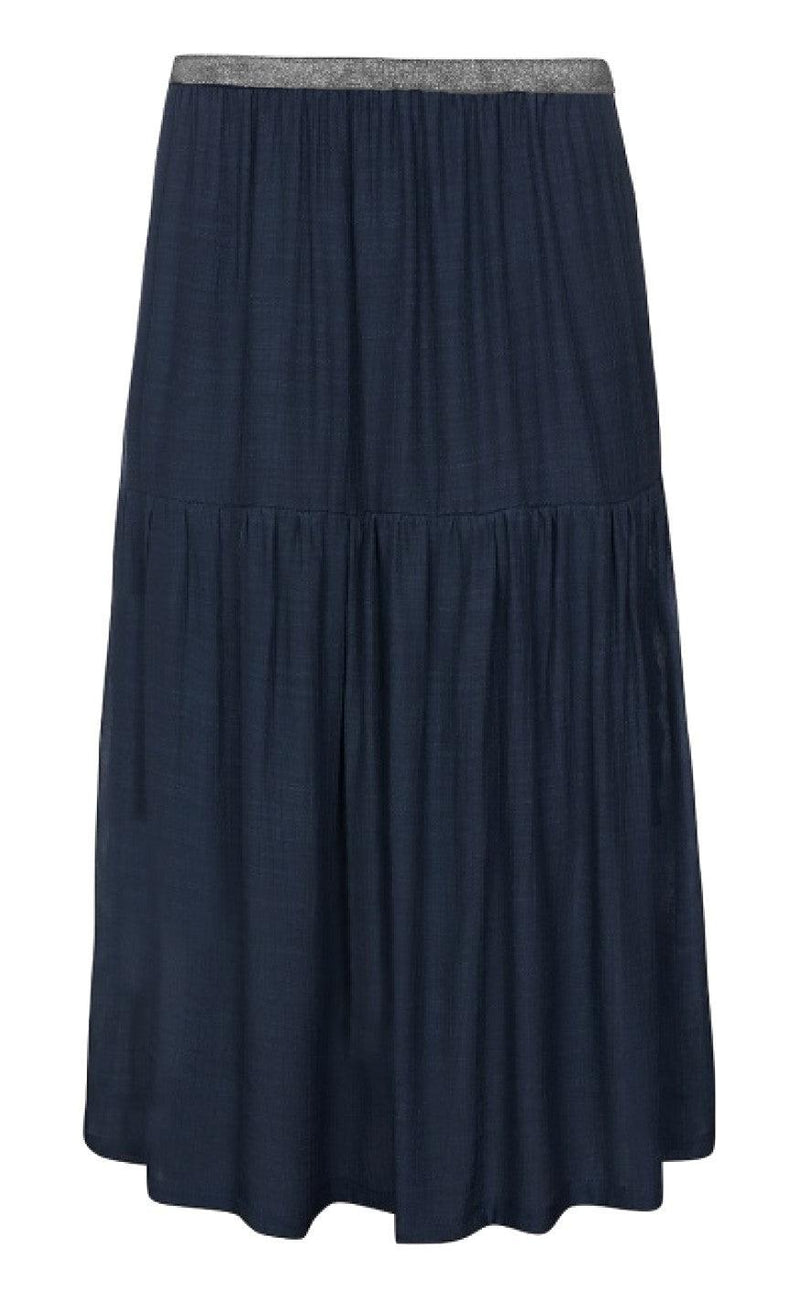 ONE TWO LUXZUZ KARITAS SKIRT NAVY