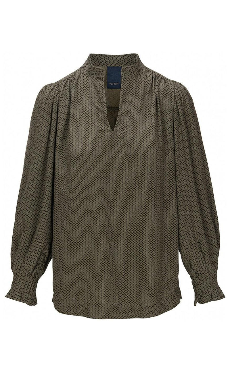 One Two Luxzuz Bluse - Aila - Army