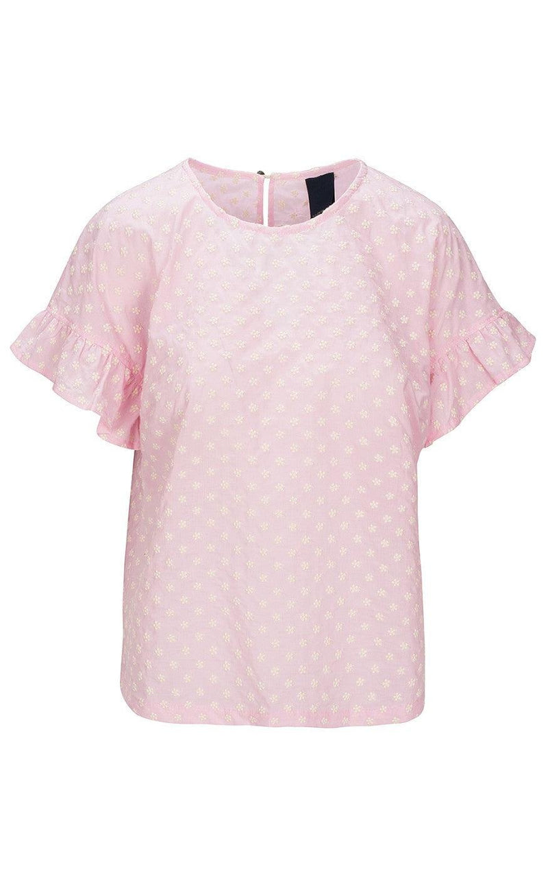 One Two Luxzuz Bluse - Aleksandra - Pink Lady