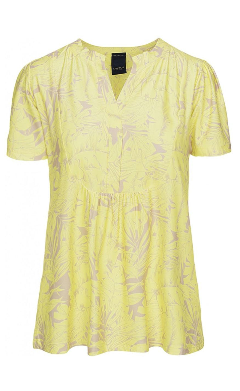 One Two Luxzuz Bluse - Hyldea - Citrus