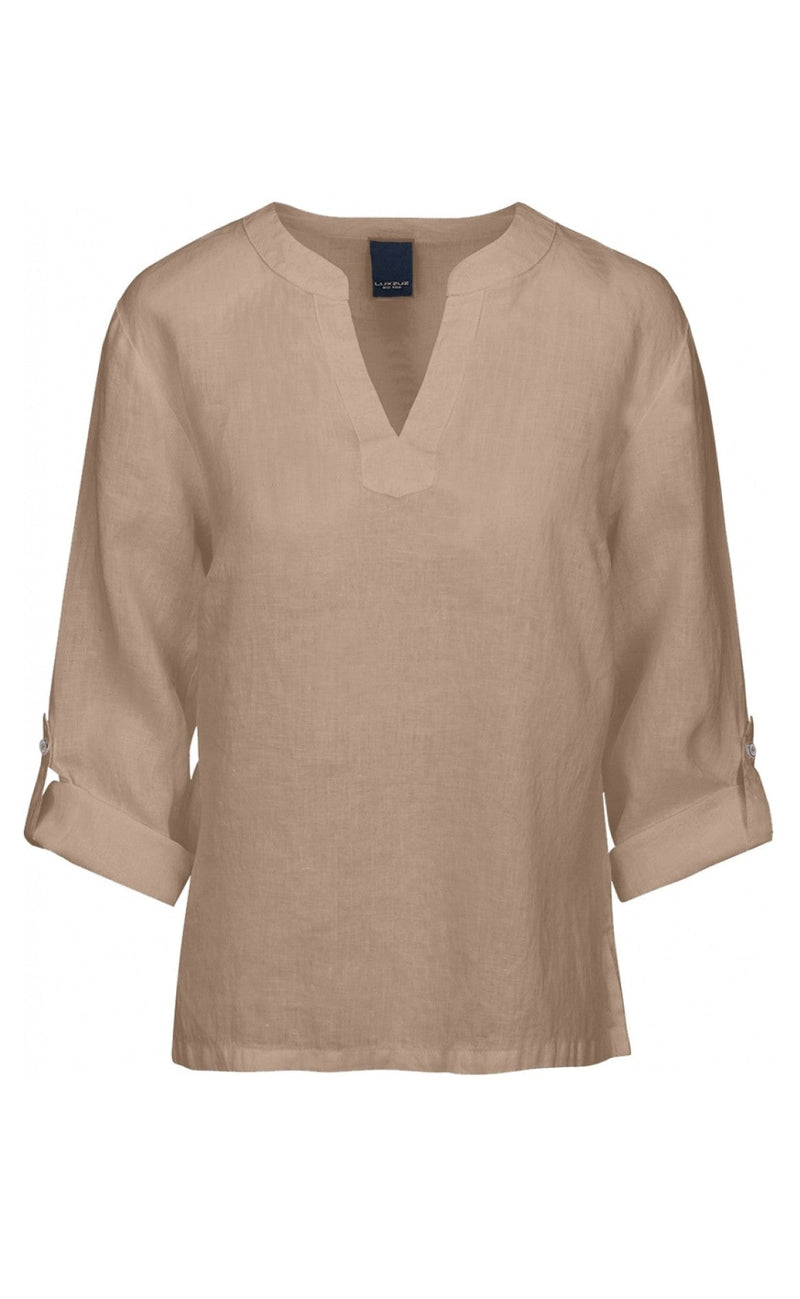One Two Luxzuz Bluse - Kisserina - Granole