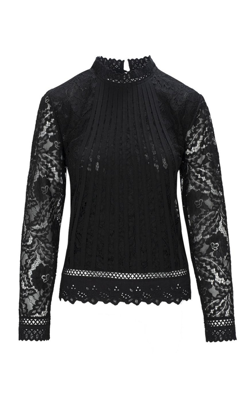 One Two Luxzuz Bluse - Laizy - Black