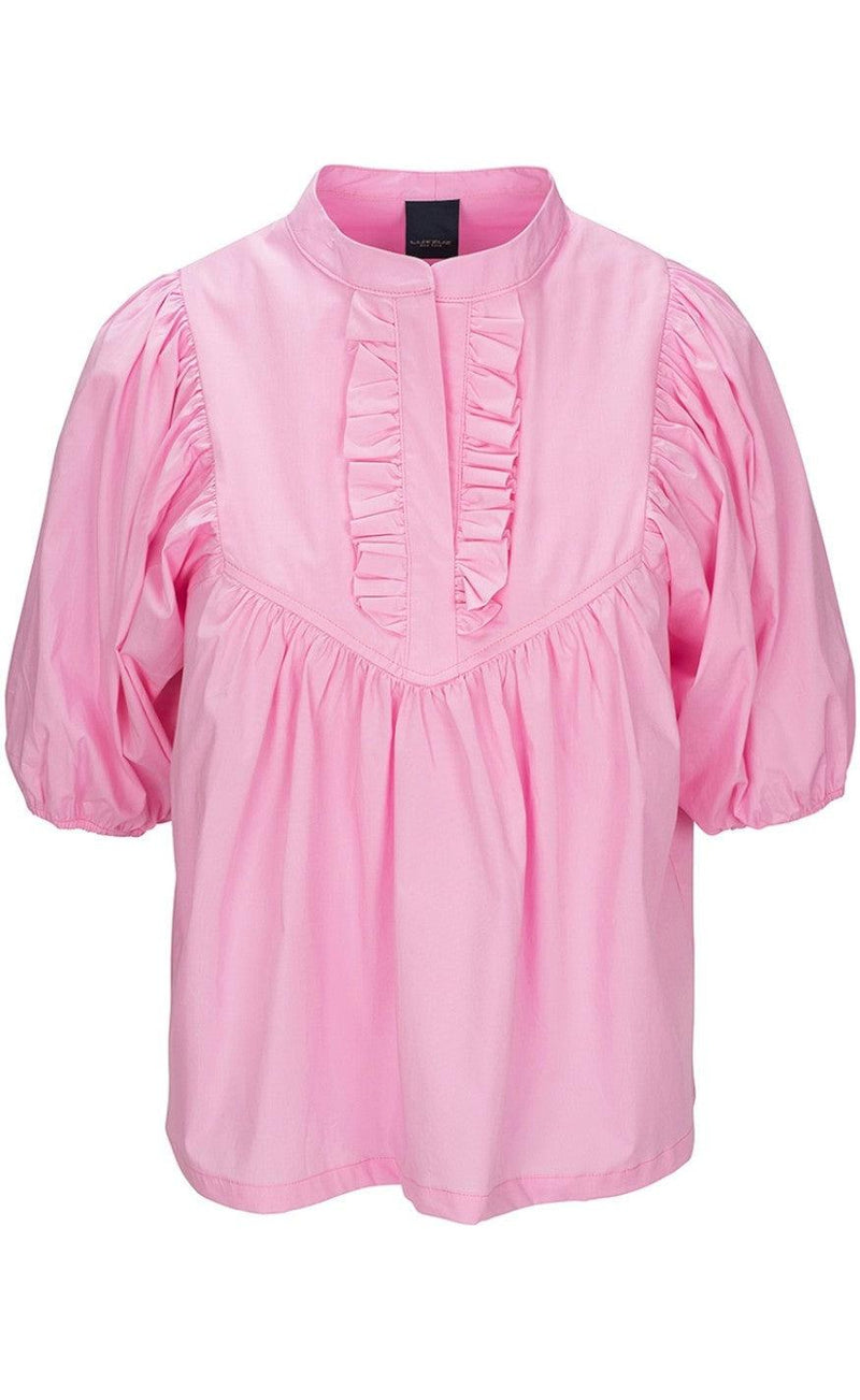 One Two Luxzuz Bluse - Melanie - Pink Lady