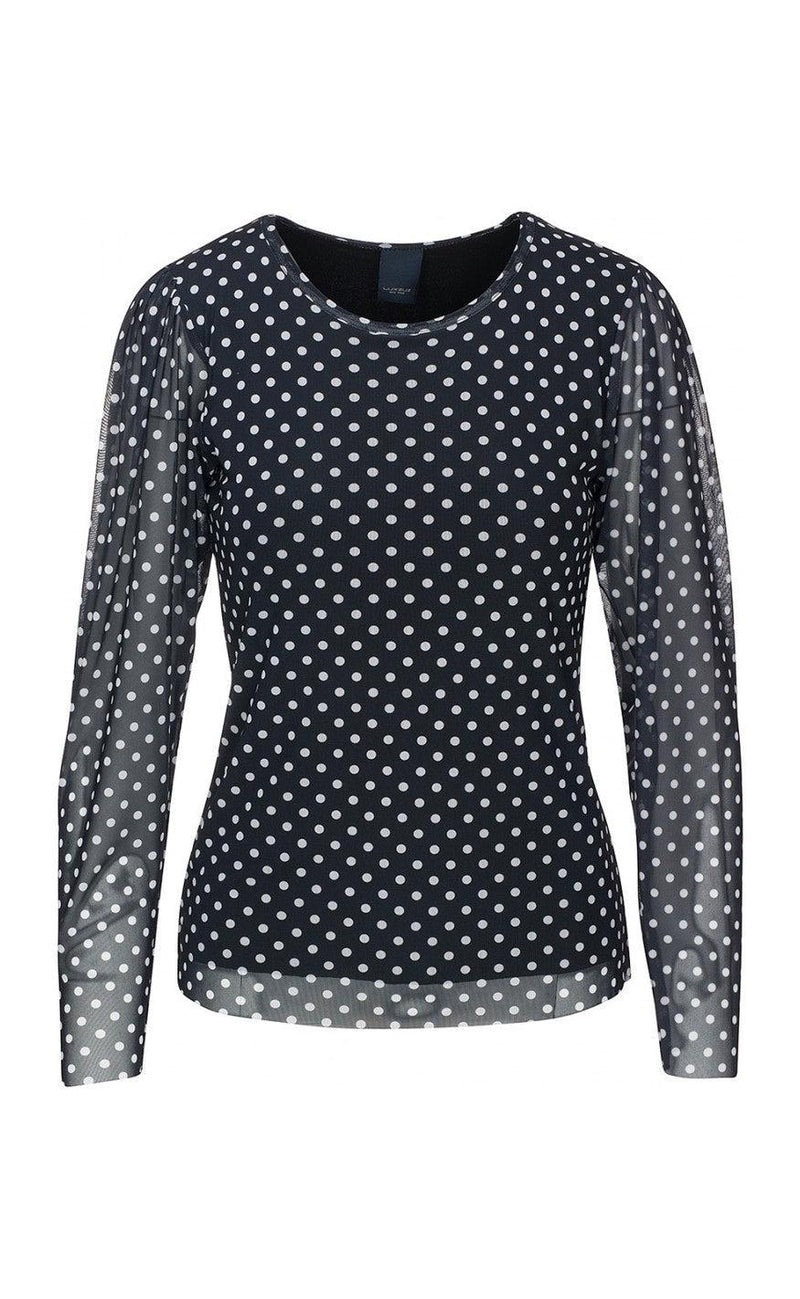 One Two Luxzuz Bluse - Puffy - Black