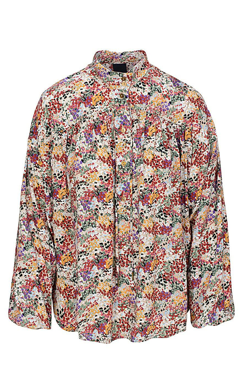 One Two Luxzuz Bluse - Rosita - Rosewood