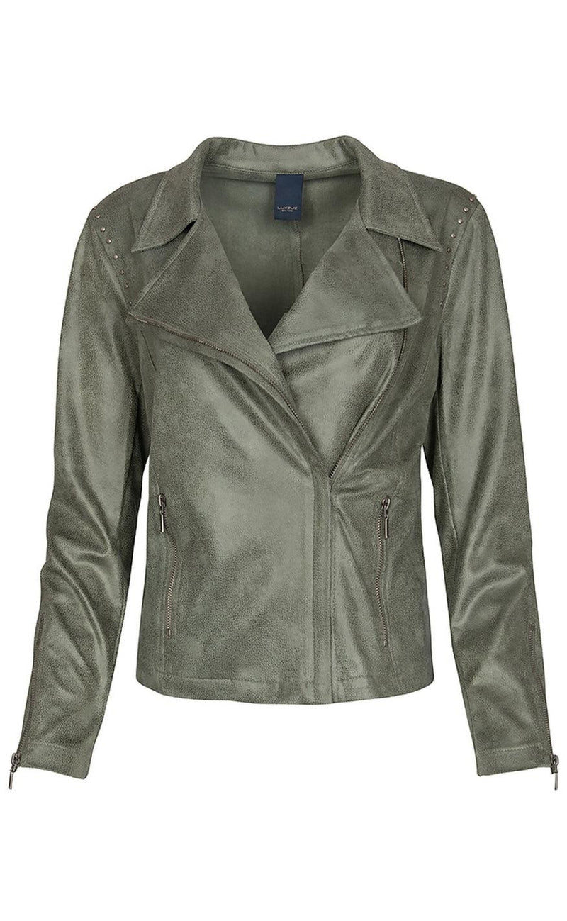 One Two Luxzuz Jakke - Majka Coated - Army