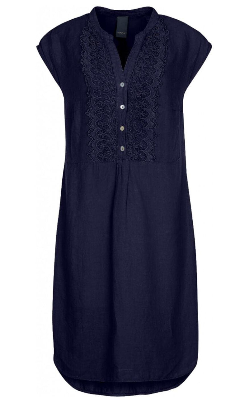 One Two Luxzuz Kjole - Kikke - Navy