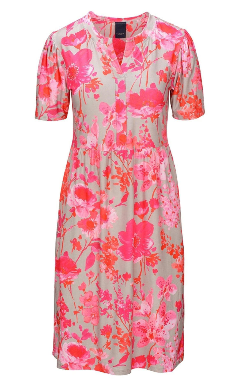 One Two Luxzuz Kjole - Larizo - Fandango Pink