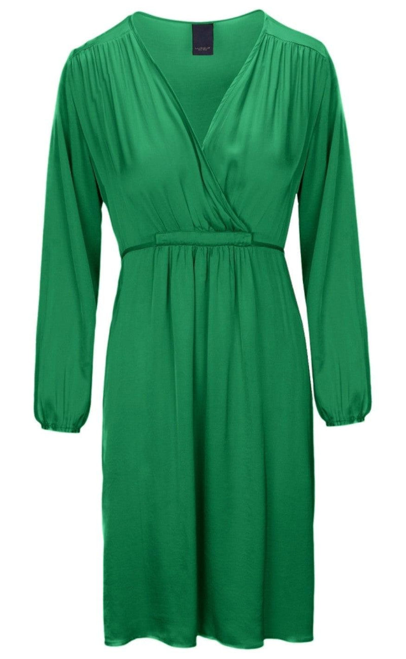 One Two Luxzuz Kjole - Nadja - Emerald Green