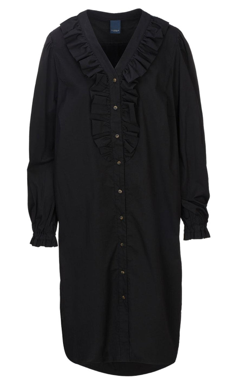 One Two Luxzuz Kjole - Romali - Black